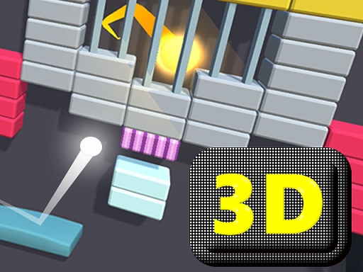 Brick Breaker 3D Game Image Brick Breaker 3D Game