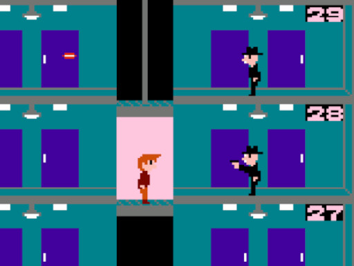 Elevator Action Game Image Elevator Action Game