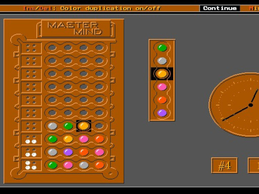 MasterMind Game Image MasterMind Game
