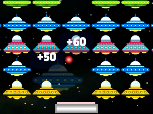 UFO Arkanoid Deluxe Game Image UFO Arkanoid Deluxe Game