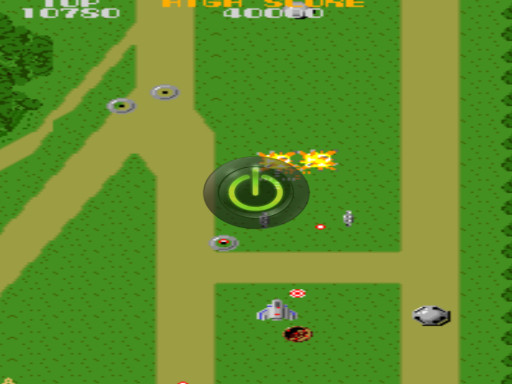 Xevious Game Image Xevious Game
